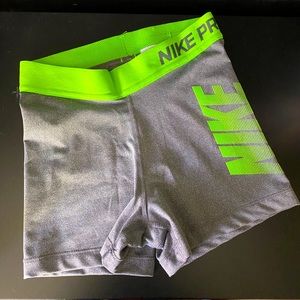 Nike Pro Athletic Shorts